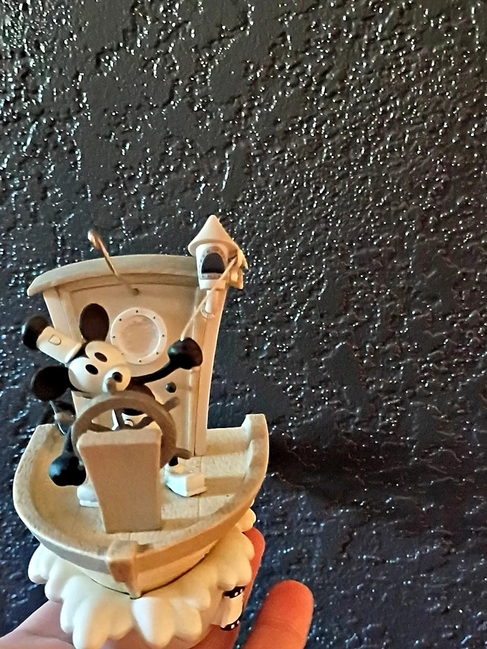 Hallmark Steamboat Willie 75 Years Boat Decor